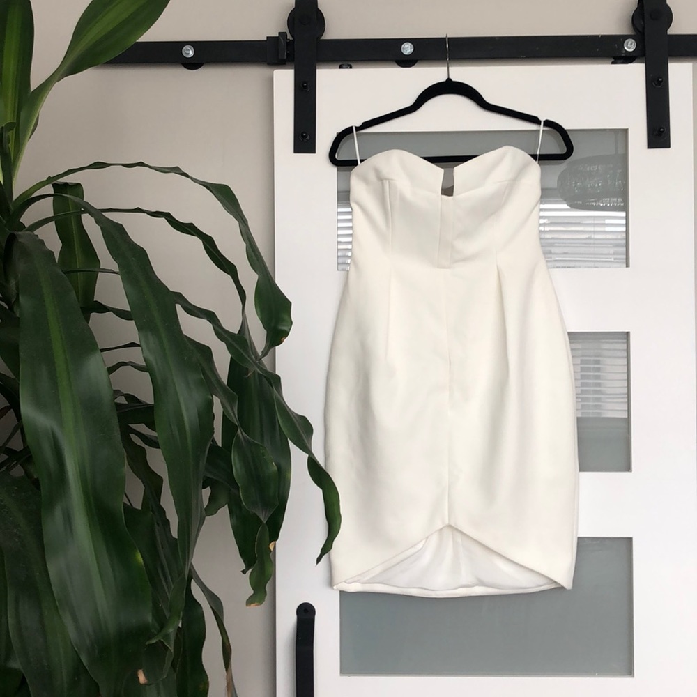 Keepsake the Label White strapless dress